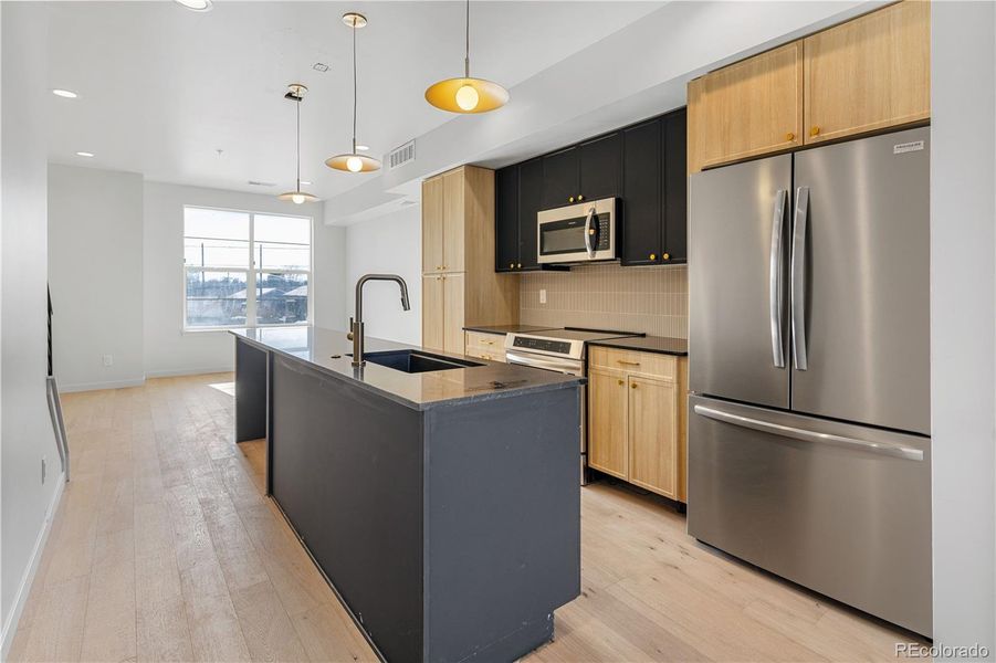 Furnished interior view inside a new home in , Denver (Image 5).