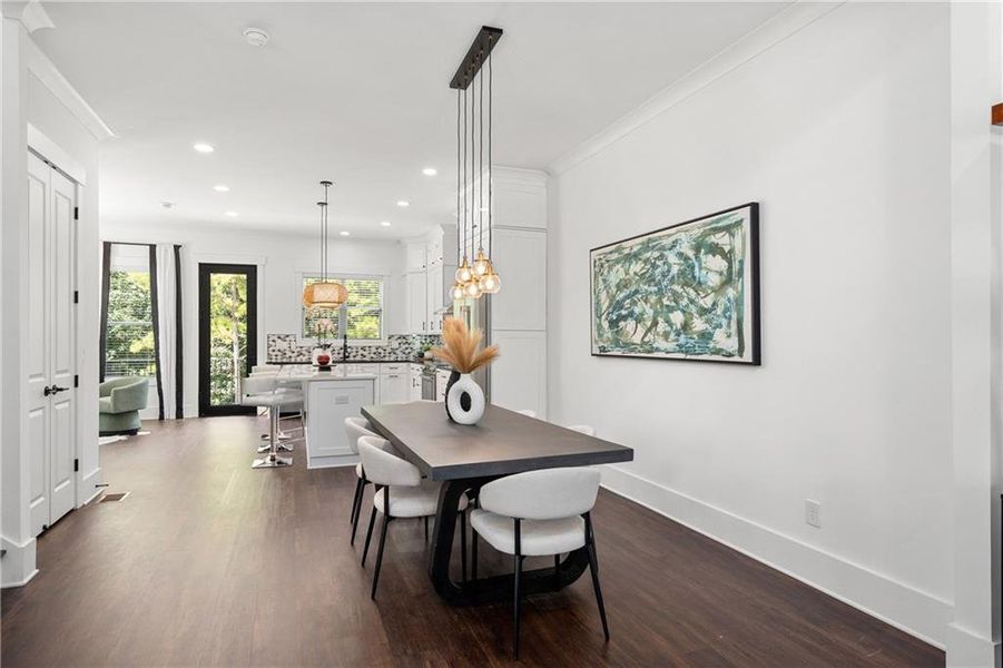 Furnished interior view inside a new home in , Stockbridge (Image 46). Furnished interior view inside a new home in , Stockbridge (Image 46).