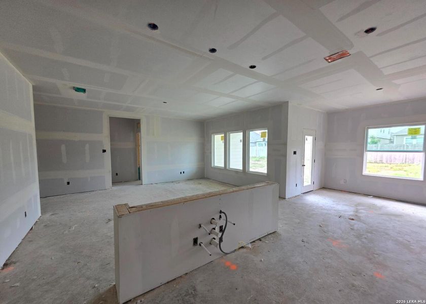 In-progress construction of a new home in Cordova Trails, Seguin, TX (Image 12).