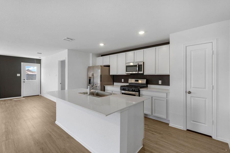 Furnished interior view inside a new home in , New Caney (Image 6). Furnished interior view inside a new home in , New Caney (Image 6).