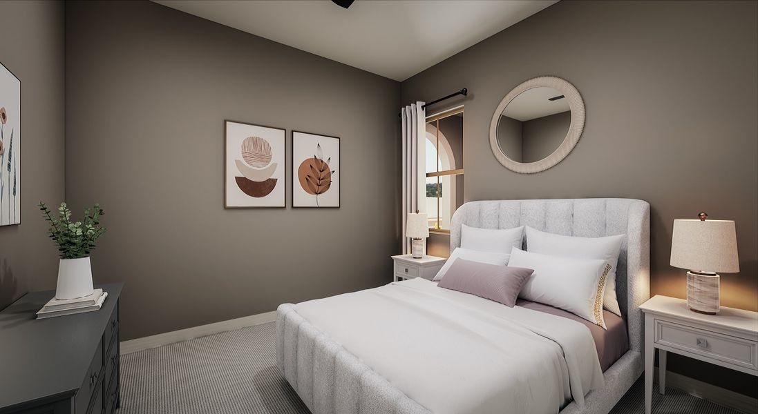 Representative furnished interior of a home built from the Iris Plan 60-1 by Tri Pointe Homes in Whispering Hills, Laveen (Image 14).