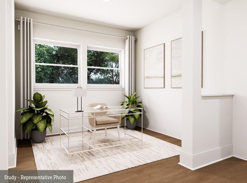 Furnished interior view inside a new home in Audubon – Ascent Collection, Magnolia (Image 3).