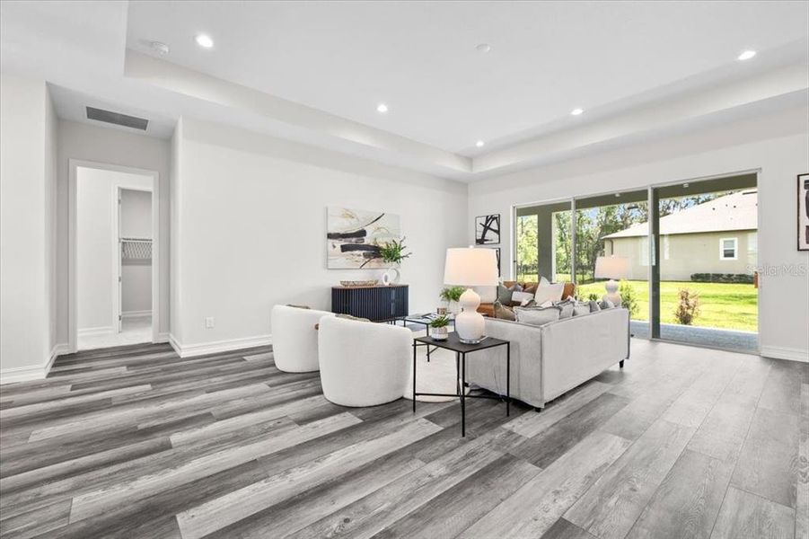 Furnished interior view inside a new home in Southern Hills Plantation, Brooksville (Image 4).