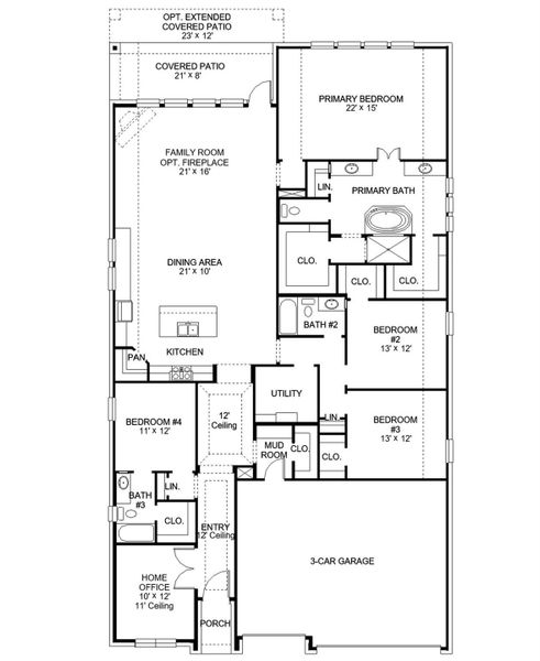 2D floor plan layout of this home in COLTON, Todd Mission, TX (Image 2). 2D floor plan layout of this home in COLTON, Todd Mission, TX (Image 2).