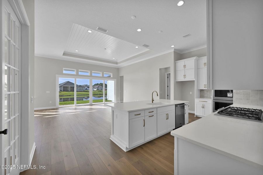 Furnished interior view inside a new home in Amelia National Country Club, Fernandina Beach (Image 10). Furnished interior view inside a new home in Amelia National Country Club, Fernandina Beach (Image 10).