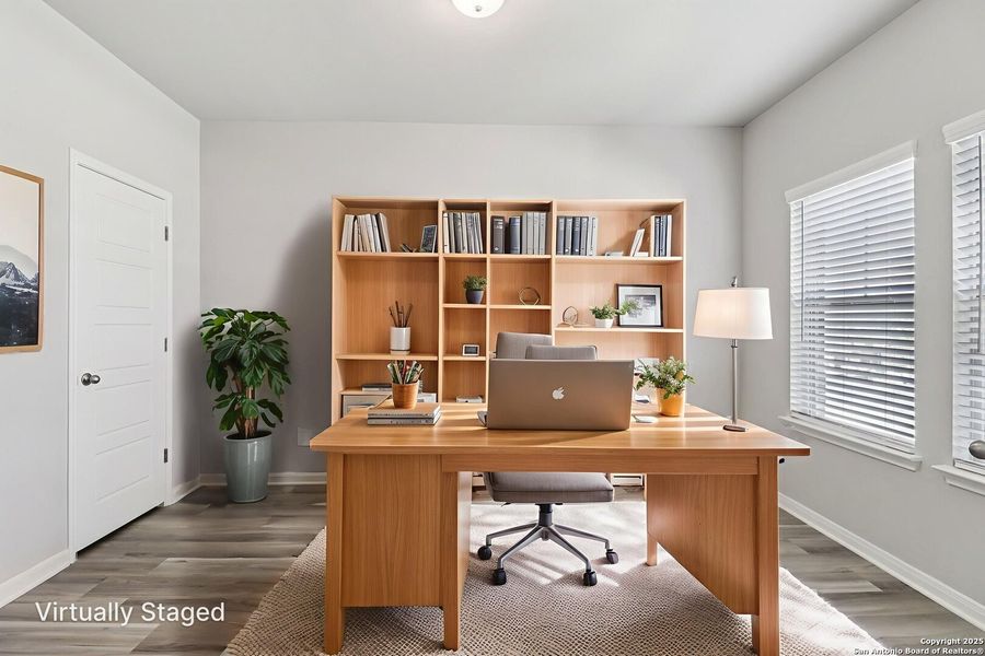Furnished interior view inside a new home in Arcadia Ridge - Premier Series, San Antonio (Image 15).