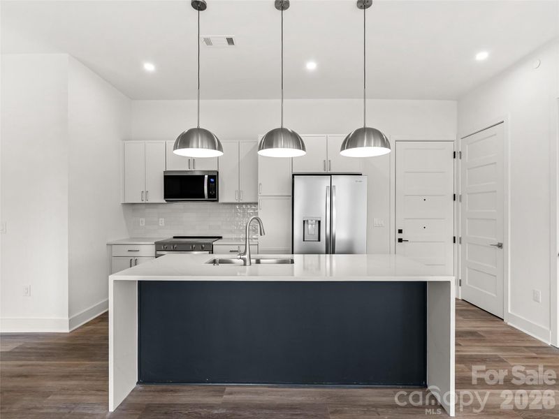 Furnished interior view inside a new home in , Asheville (Image 10).
