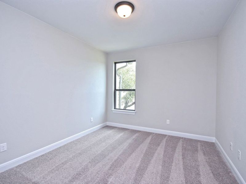 Representative unfurnished interior of a home built from the San Simeon I by Giddens Homes in Clearwater Ranch, Liberty Hill (Image 396).