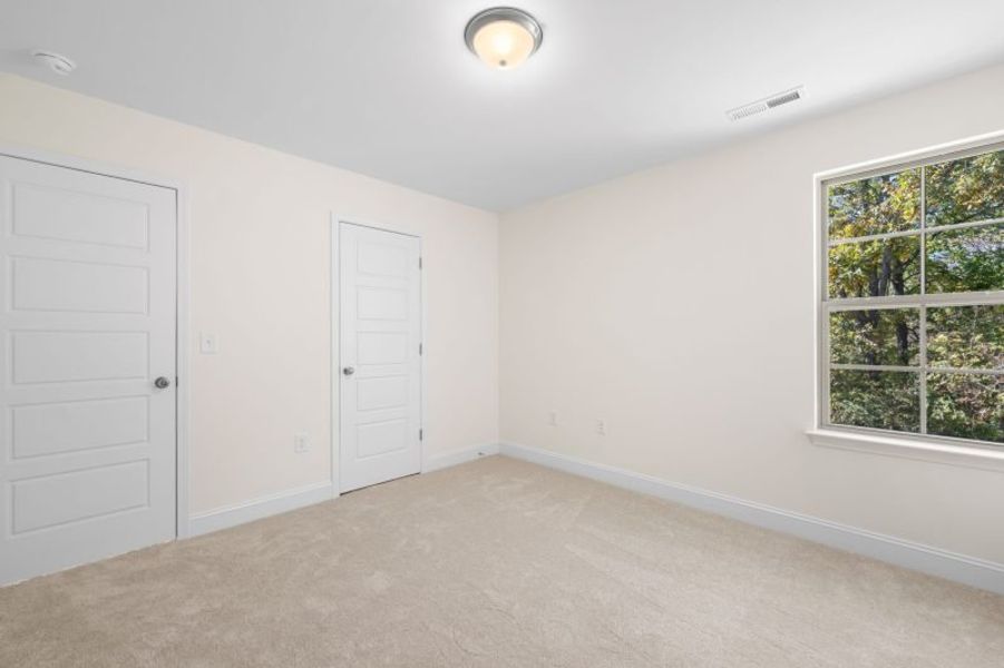 Spacious, unfurnished interior of a new home in Miller's Reserve, Winston-Salem (Image 67).