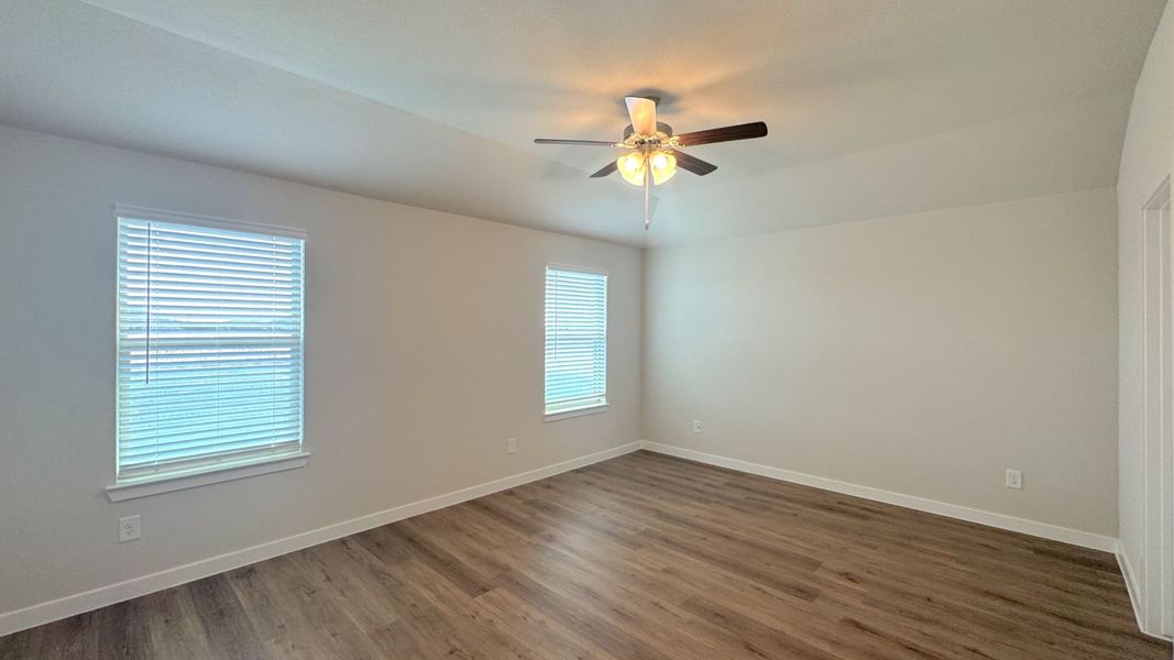 Spacious, unfurnished interior of a new home in The Reserve at London, Corpus Christi (Image 13). Spacious, unfurnished interior of a new home in The Reserve at London, Corpus Christi (Image 13).