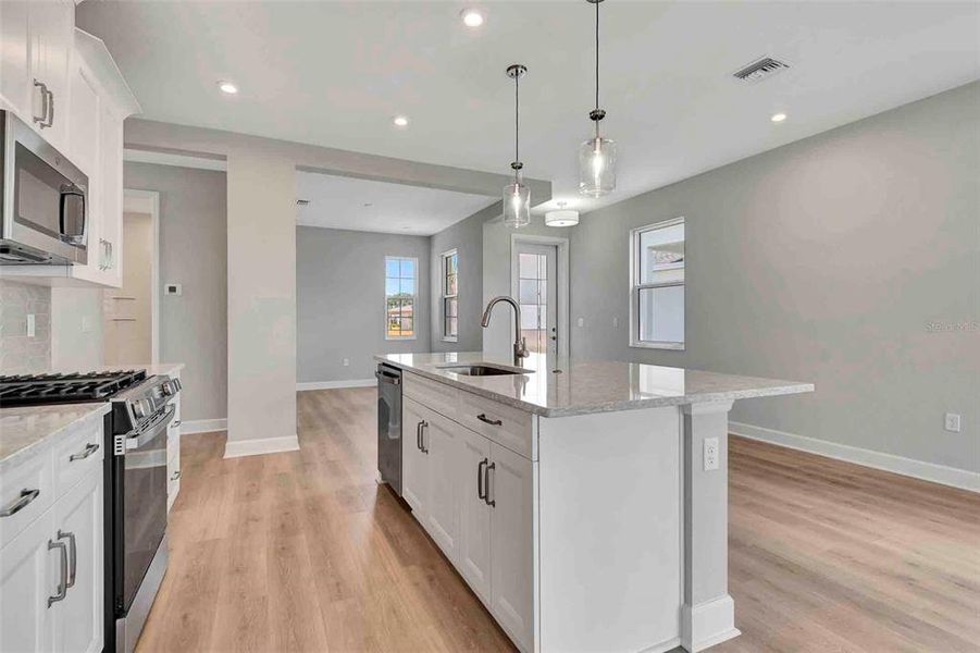 Furnished interior view inside a new home in Cresswind at Lake Harris, Tavares (Image 8).