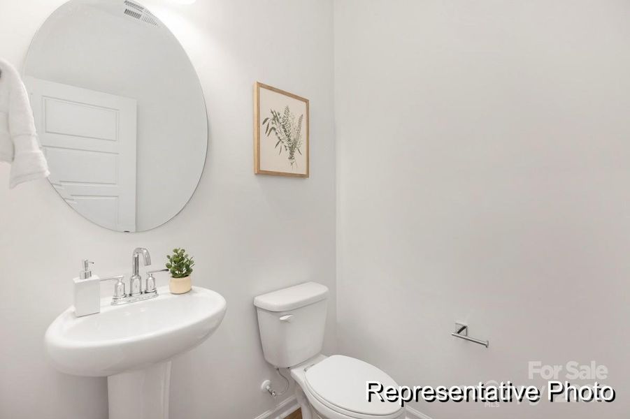 Furnished interior view inside a new home in Mooreland Oaks, Mount Holly (Image 2).
