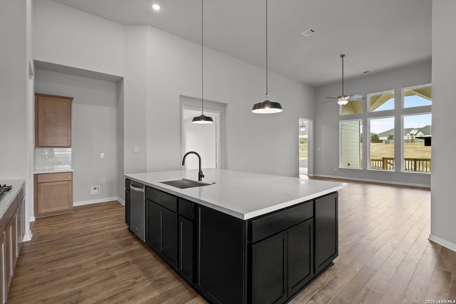 Furnished interior view inside a new home in Homestead, Schertz (Image 14).