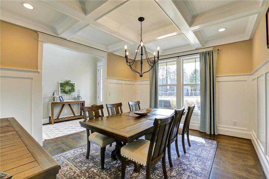 Furnished interior view inside a new home in , Buford (Image 54). Furnished interior view inside a new home in , Buford (Image 54).