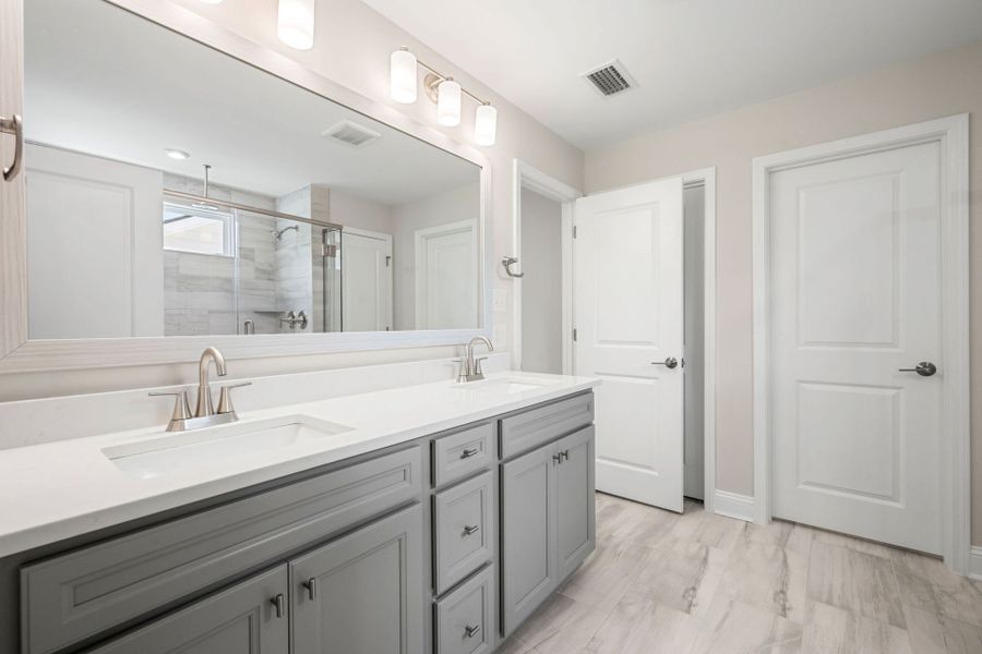 Furnished interior view inside a new home in Waterways, Richmond Hill (Image 42).