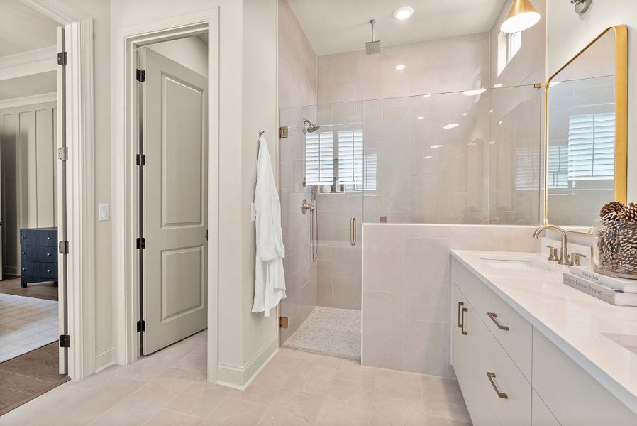 Representative furnished interior of a home built from the The Langston by The Providence Group in Promenade at Sawnee Village, Cumming (Image 27). Representative furnished interior of a home built from the The Langston by The Providence Group in Promenade at Sawnee Village, Cumming (Image 27).