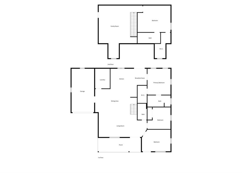 2D floor plan layout of this home in , Anderson, TX (Image 5).