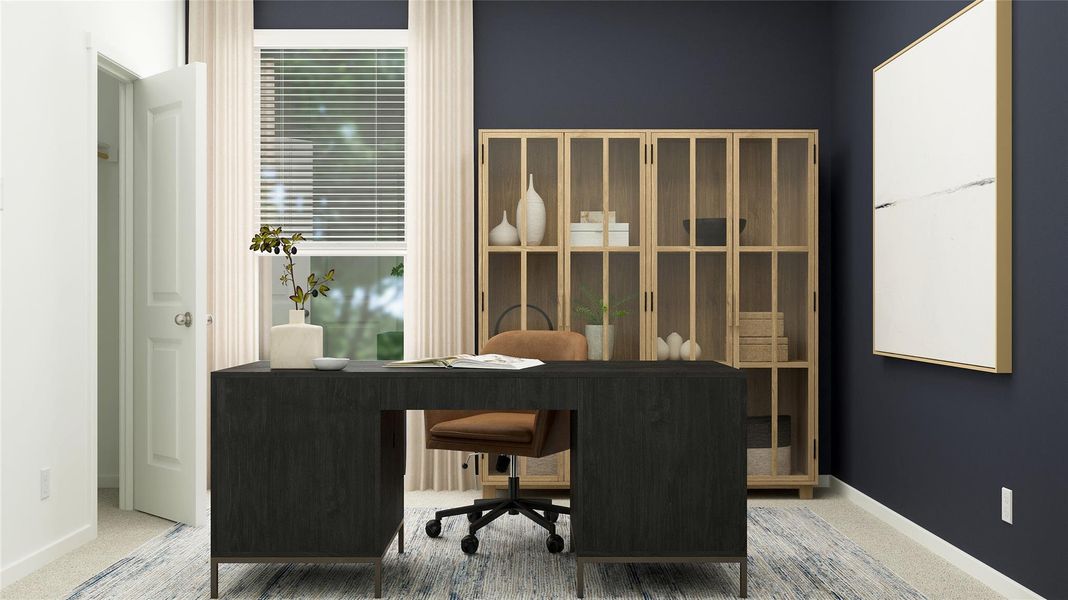 Furnished interior view inside a new home in , Elgin (Image 15).