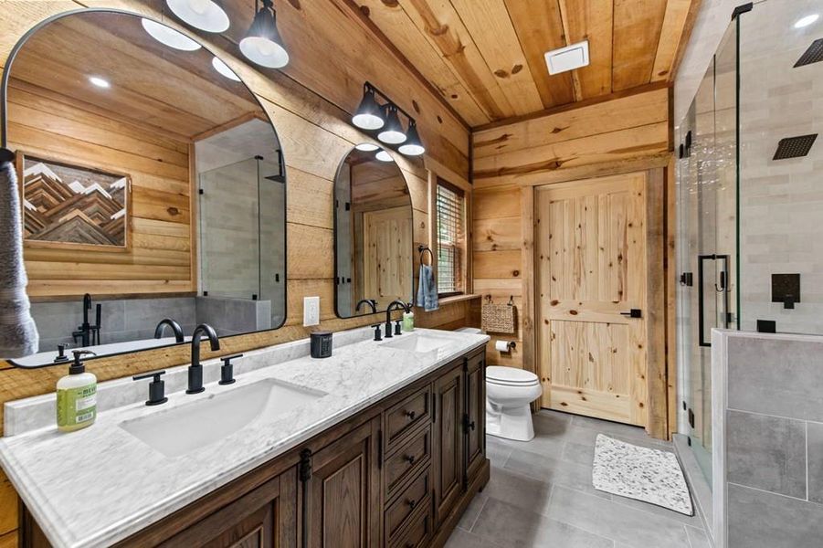 Furnished interior view inside a new home in , Ellijay (Image 6).