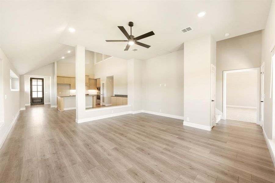 Spacious, unfurnished interior of a new home in Ridge Ranch Classic 50, Mesquite (Image 20). Spacious, unfurnished interior of a new home in Ridge Ranch Classic 50, Mesquite (Image 20).