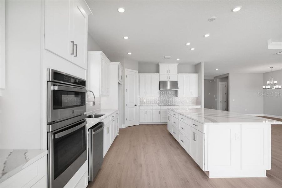 Furnished interior view inside a new home in Esplanade at Westview, Kissimmee (Image 7). Furnished interior view inside a new home in Esplanade at Westview, Kissimmee (Image 7).