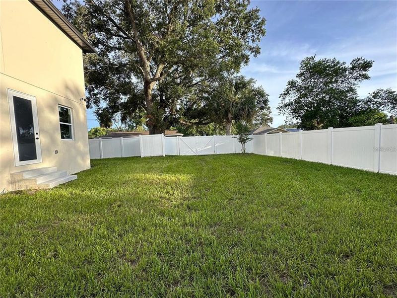 Exterior details and patio area of a home in , Tampa (Image 17). Exterior details and patio area of a home in , Tampa (Image 17).
