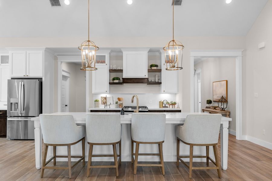 Representative furnished interior of a home built from the The Courtney by Reece Homes in Traditions, Bryan (Image 18).