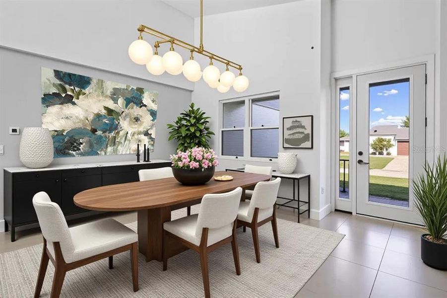 Furnished interior view inside a new home in , Port Charlotte (Image 12).