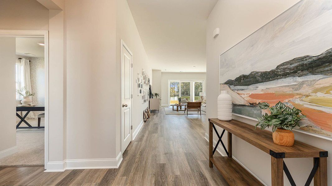 Furnished interior view inside a new home in Cross Creek, Lexington (Image 21).