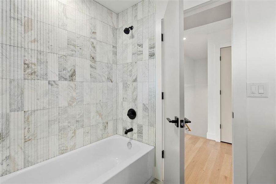 Furnished interior view inside a new home in , Atlanta (Image 6).