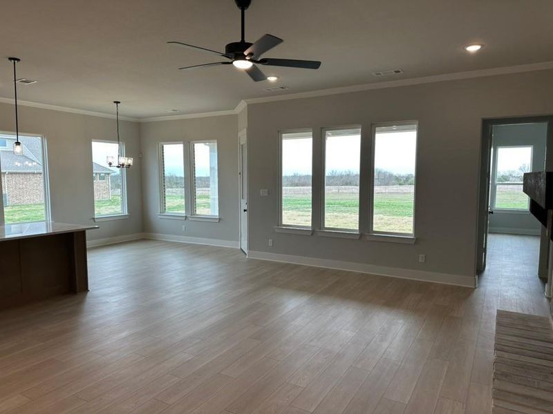 Spacious, unfurnished interior of a new home in Fannin Ranch, Leonard (Image 22).