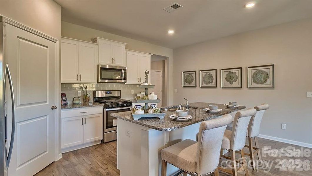 Furnished interior view inside a new home in Clark Creek Landing, Lincolnton (Image 13).
