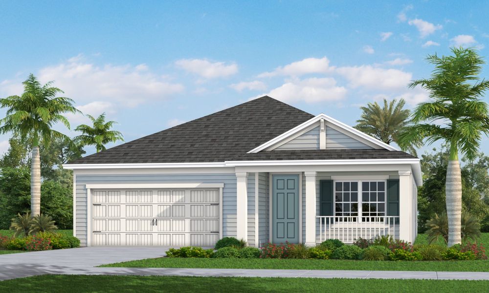 Representative exterior photo of a completed home built from the Applause by Neal Communities in Wildleaf, Parrish, FL (Image 2).