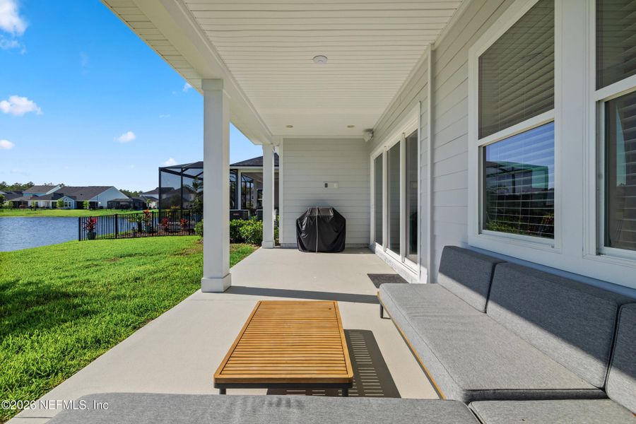 Exterior details and patio area of a home in , Ponte Vedra (Image 28).