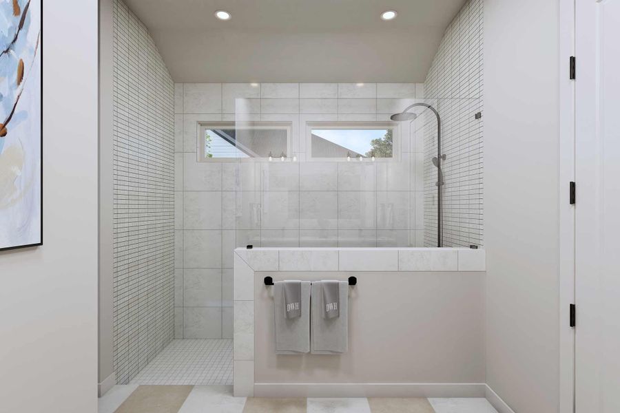 The Brunsville - Optional Super Shower