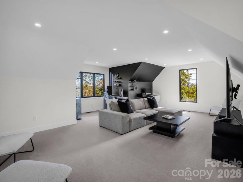 Furnished interior view inside a new home in , Hendersonville (Image 29).