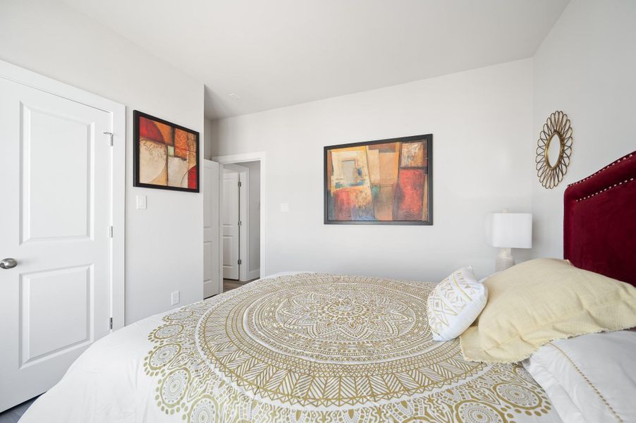 Furnished interior view inside a new home in Metro Village, Houston (Image 27).