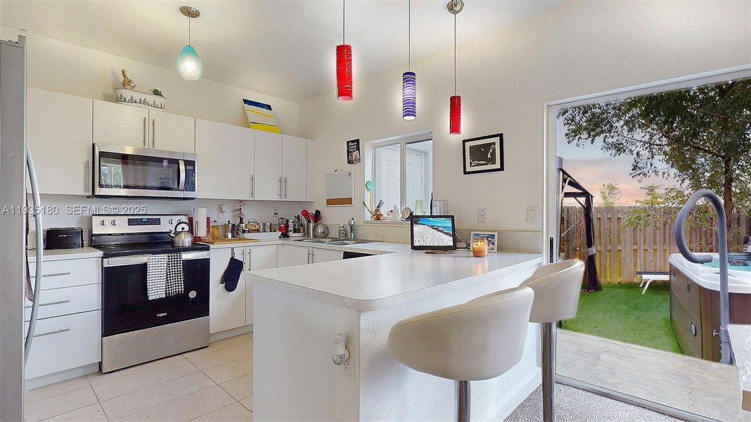 Furnished interior view inside a new home in , Florida City (Image 14).