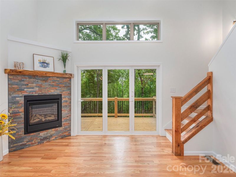 Spacious, unfurnished interior of a new home in , Waynesville (Image 17).