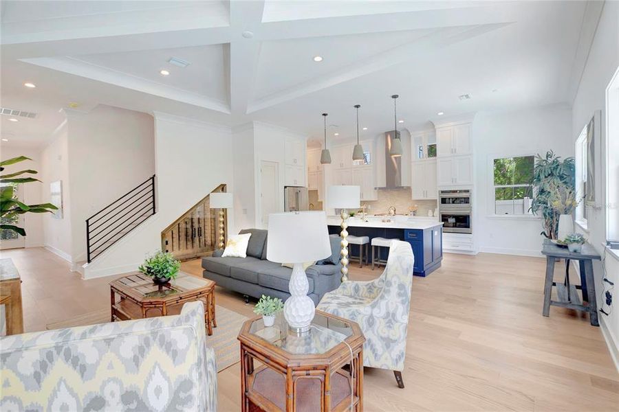 Furnished interior view inside a new home in , Tampa (Image 13).