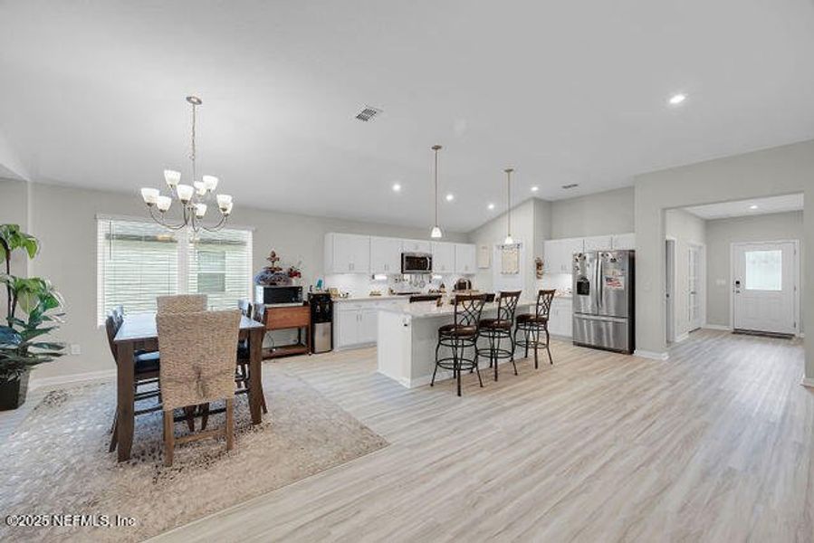 Furnished interior view inside a new home in Edinburgh Village, Jacksonville (Image 36). Furnished interior view inside a new home in Edinburgh Village, Jacksonville (Image 36).