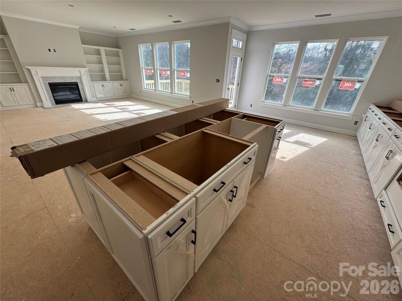 In-progress construction of a new home in Robinson Oaks, Gastonia, NC (Image 23).