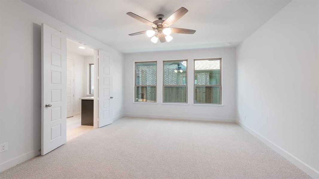 Spacious, unfurnished interior of a new home in The Parks At Wilson Creek 40', Celina (Image 14). Spacious, unfurnished interior of a new home in The Parks At Wilson Creek 40', Celina (Image 14).