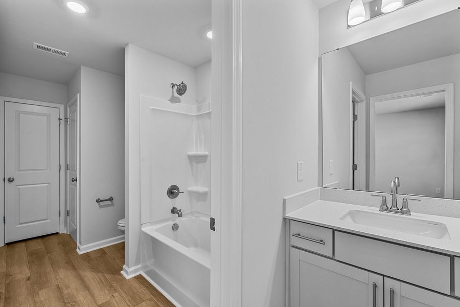 Furnished interior view inside a new home in Fieldstone, Lexington (Image 15).