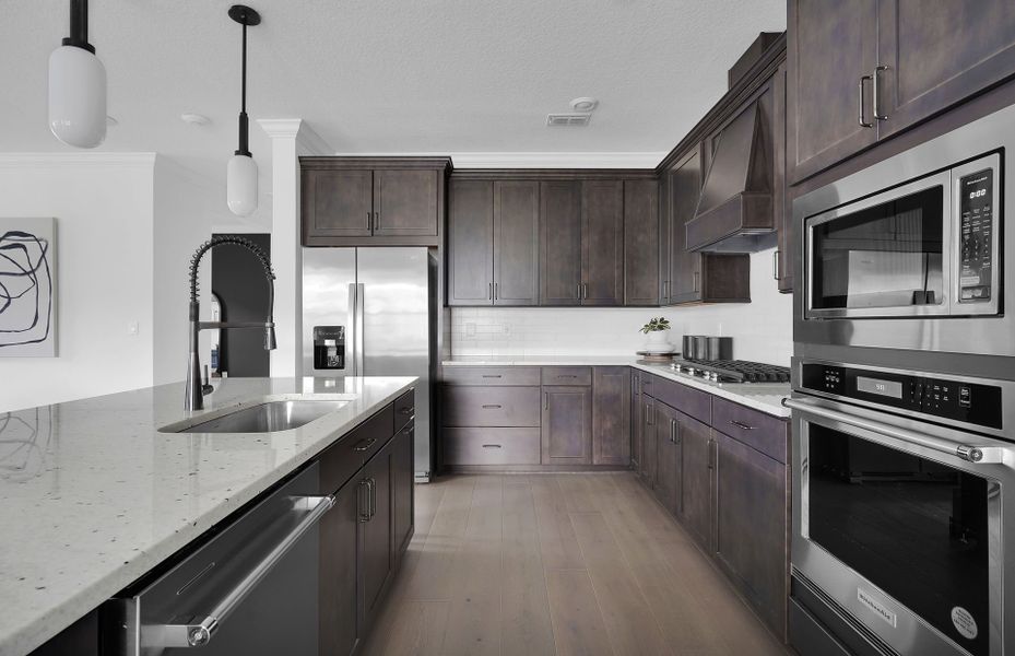 Representative furnished interior of a home built from the Mystique Grand by Pulte Homes in Lakeview Estates, Palm Coast (Image 5).