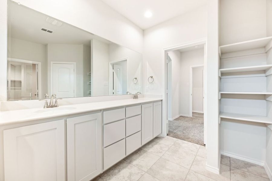 Representative exterior photo of a completed home built from the Radcliffe II by Impression Homes in Stone Eagle, Azle, TX (Image 18).