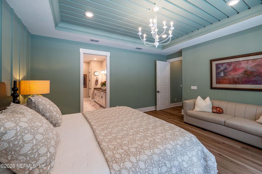 Furnished interior view inside a new home in , St. Johns (Image 64).