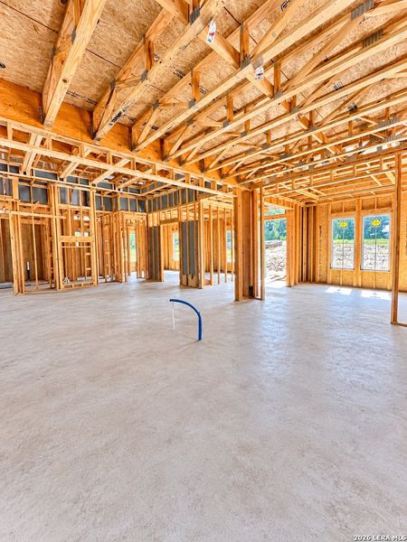 In-progress construction of a new home in , New Braunfels, TX (Image 26).
