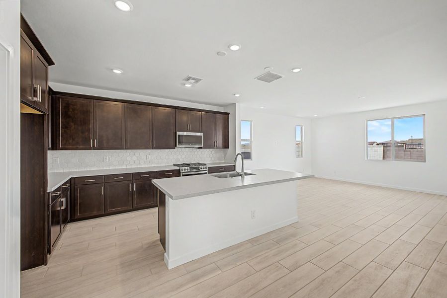 Furnished interior view inside a new home in Citrus Park, Goodyear (Image 3). Furnished interior view inside a new home in Citrus Park, Goodyear (Image 3).