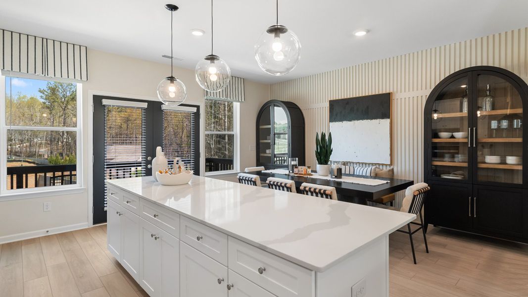 Furnished interior view inside a new home in Daybreak, Newnan (Image 14).